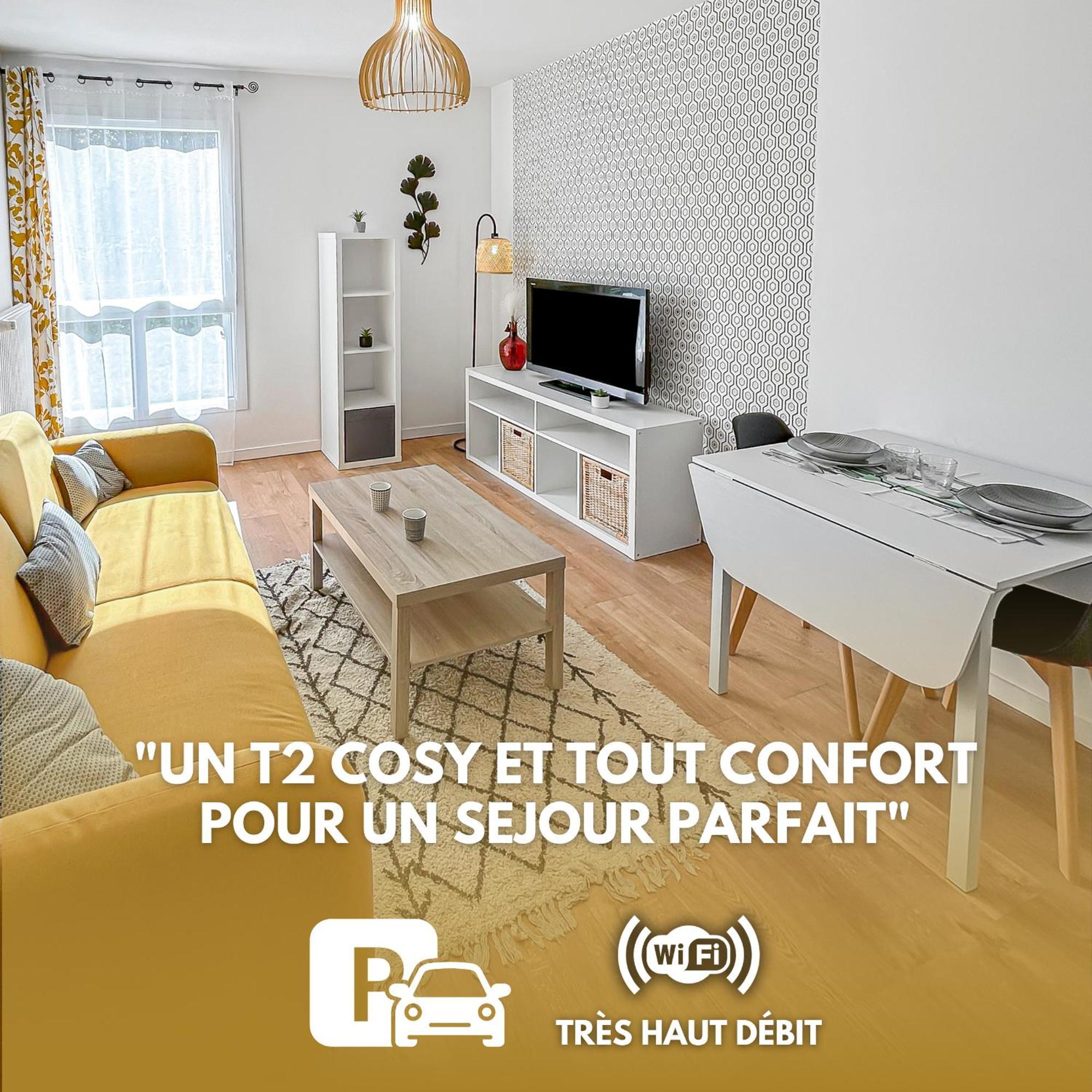 Appartement Lumineux, Wi-Fi Et Parking Prive Niort Eksteriør bilde